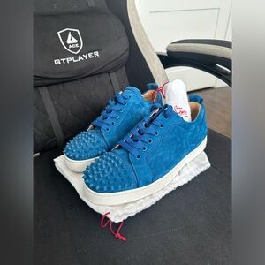 Vieira Suede Spike Red Sole Sneakers